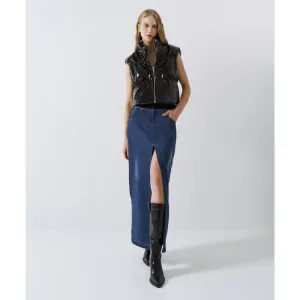 Access Fashion Faux Leather Black Gillet