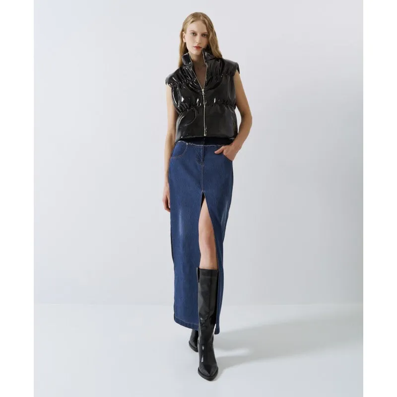 Access Fashion Faux Leather Black Gillet