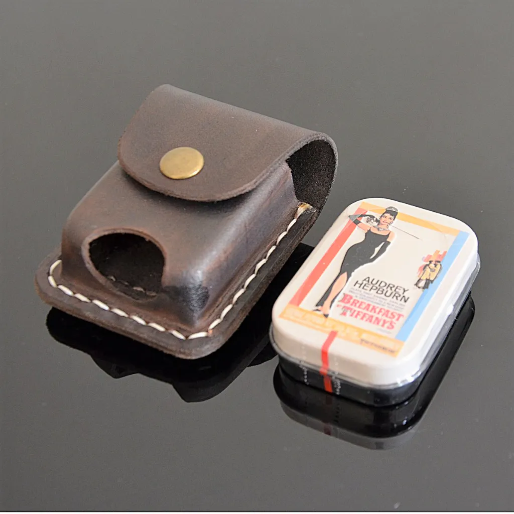 Bushcraft Small Leather Belt Pouch | Altoids Pouch | Camping Gear