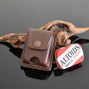 Bushcraft Small Leather Belt Pouch | Altoids Pouch | Camping Gear