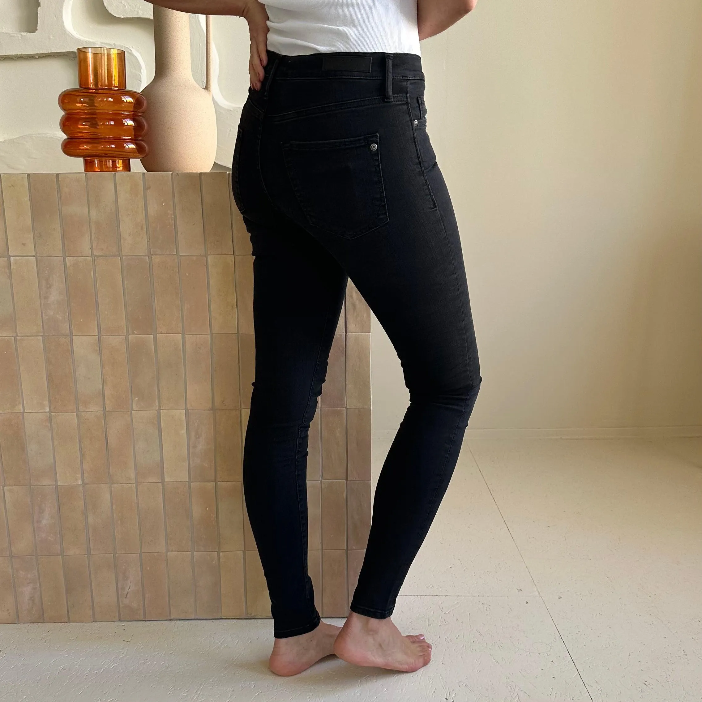 COJ Jeans Sophia Black Vintage