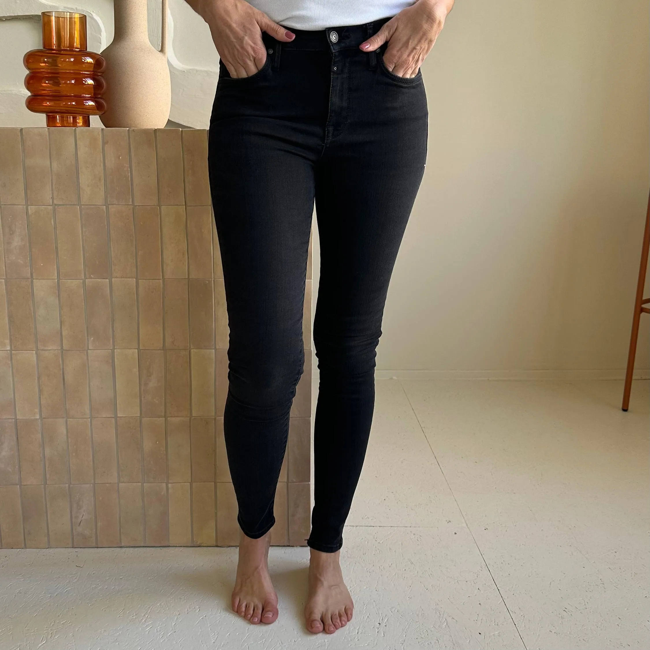 COJ Jeans Sophia Black Vintage