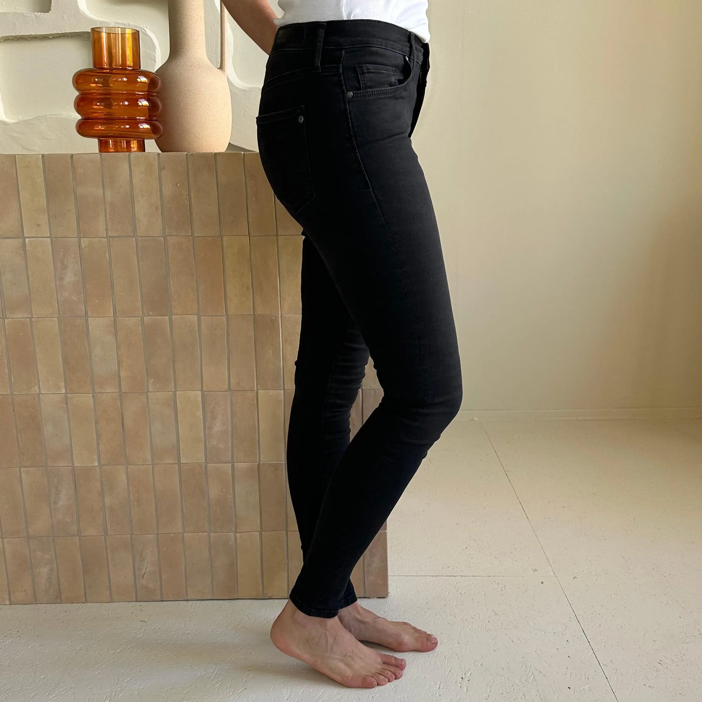 COJ Jeans Sophia Black Vintage
