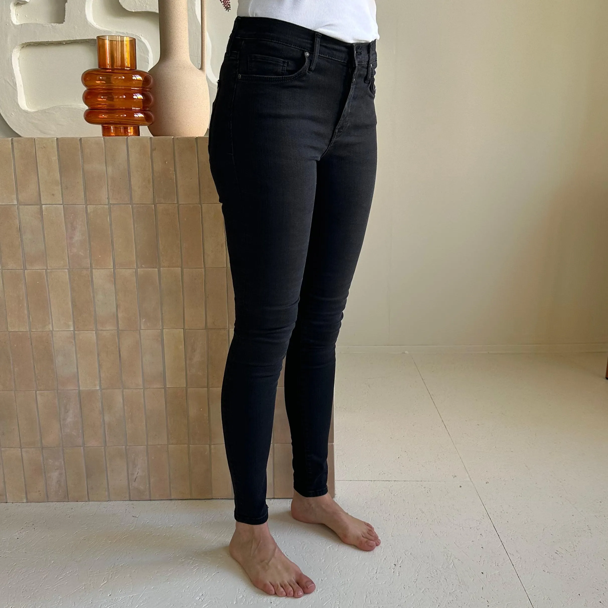 COJ Jeans Sophia Black Vintage