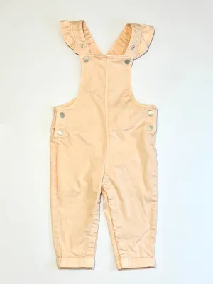 Pink denim overalls - Size 1