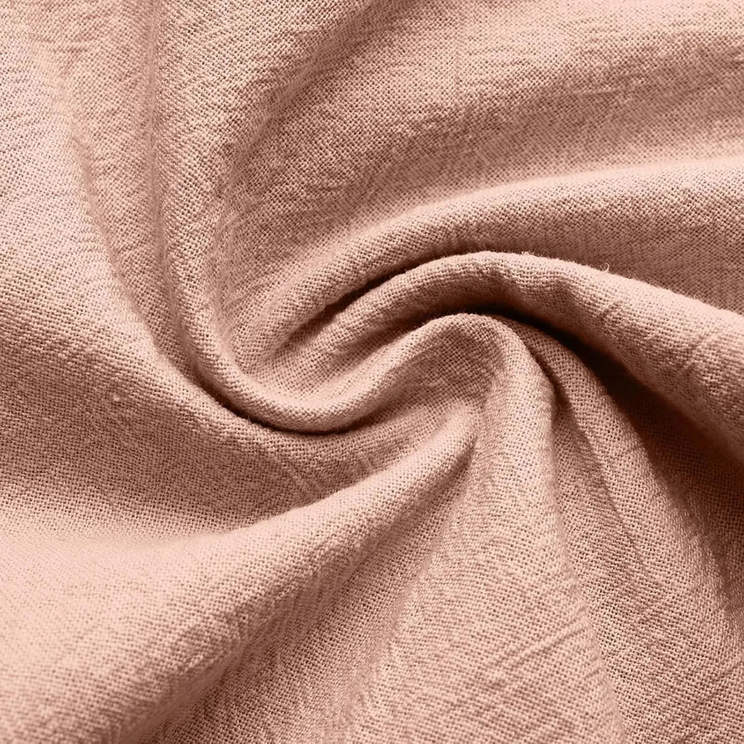 SHOPESSA Linen Pants Women 2025 Summer Hollow Out Side Long Pants Casual Wide Leg Palazzo Pants with Pockets