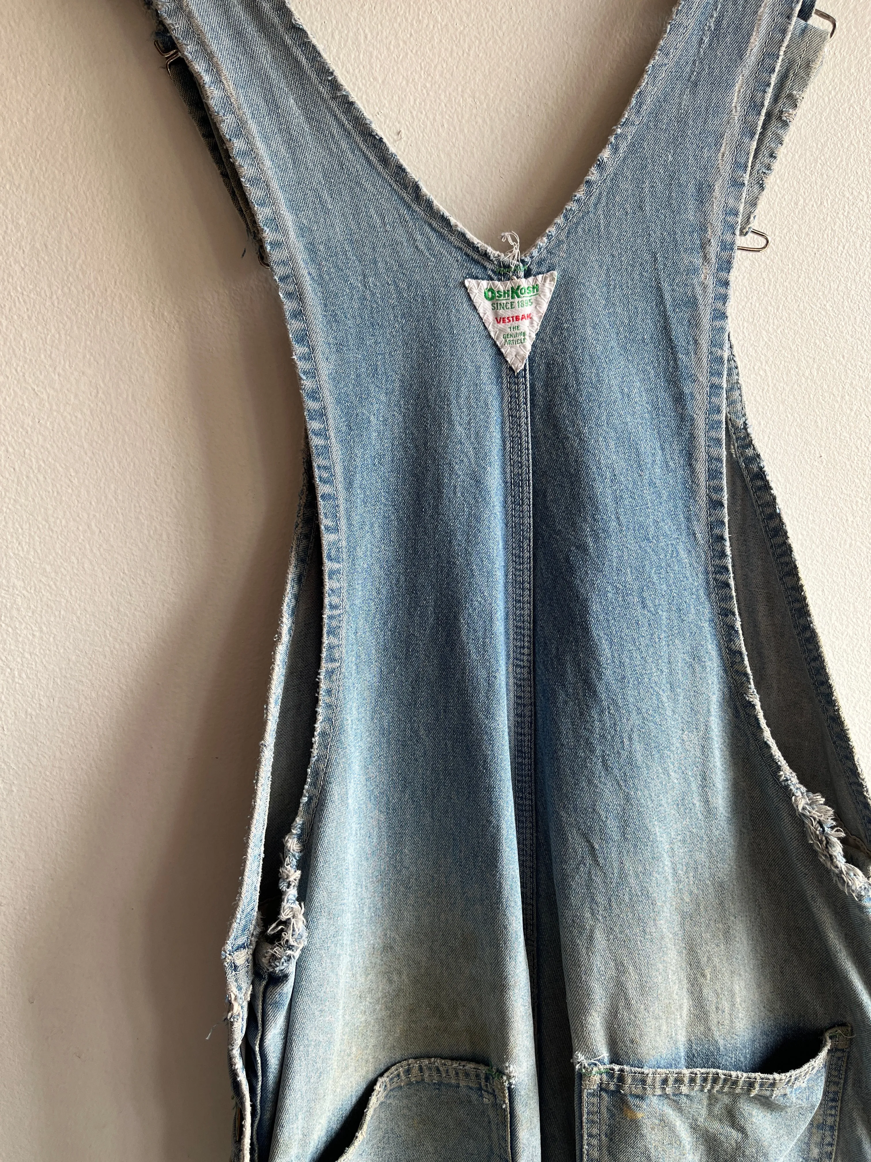 Vintage 1970s OshKosh Denim Overalls