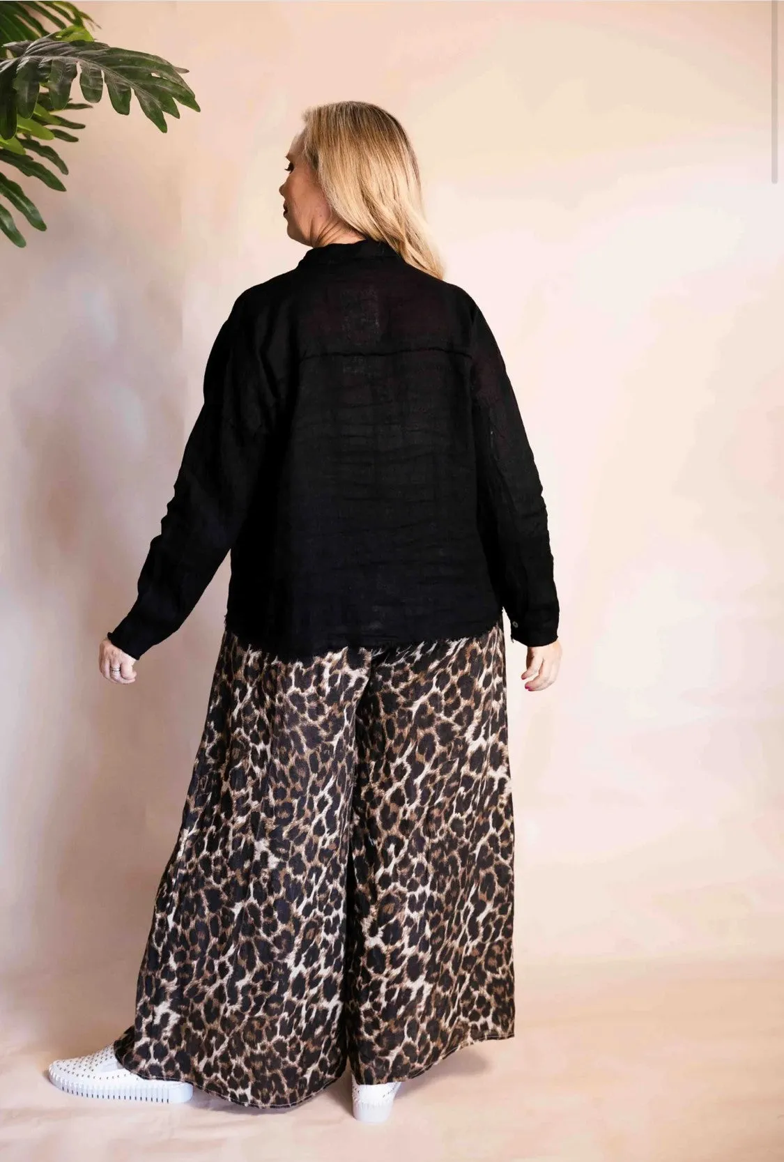 Wide Leg Collot Pant