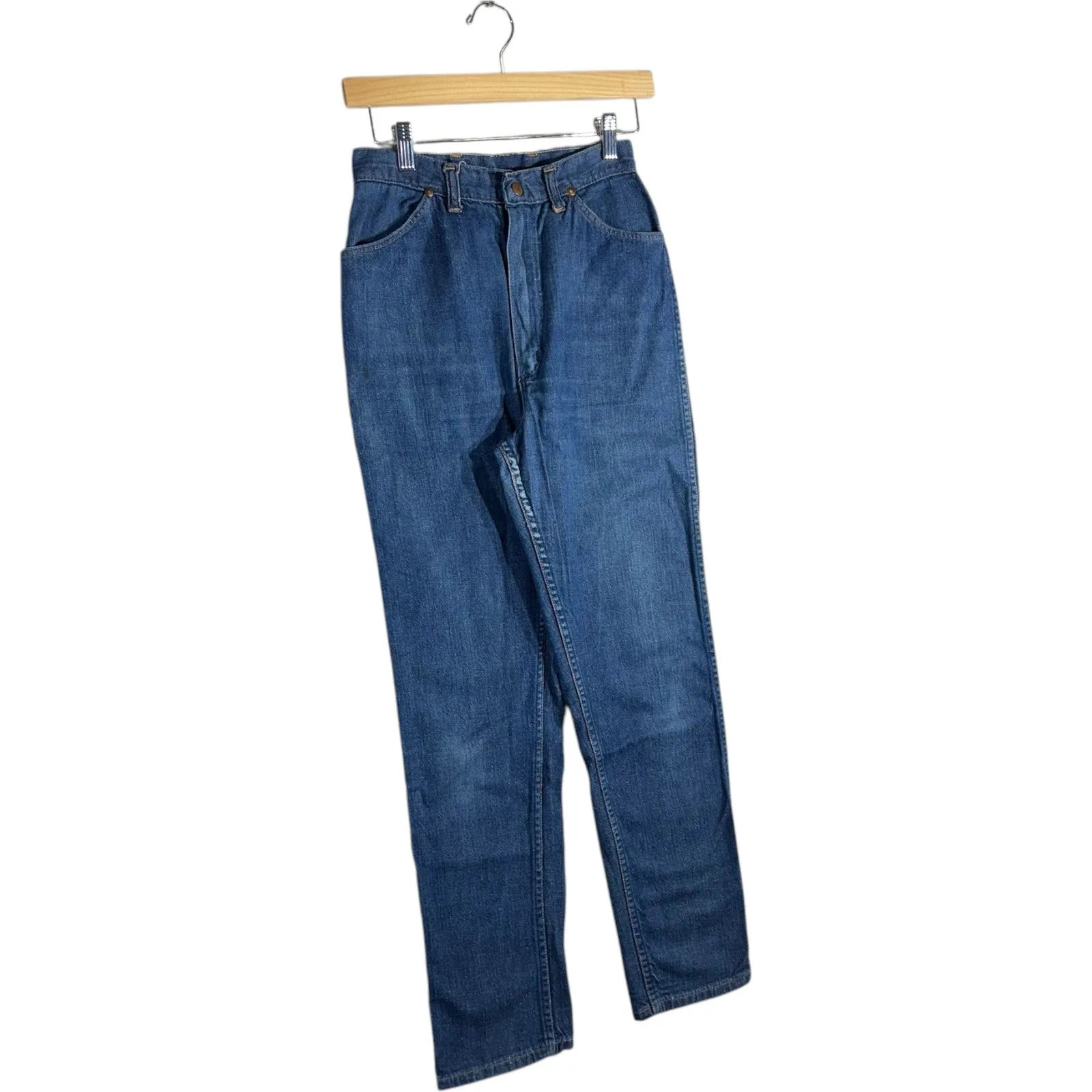 Women's Vintage Wrangler Slim Cut Denim Jeans 13/14