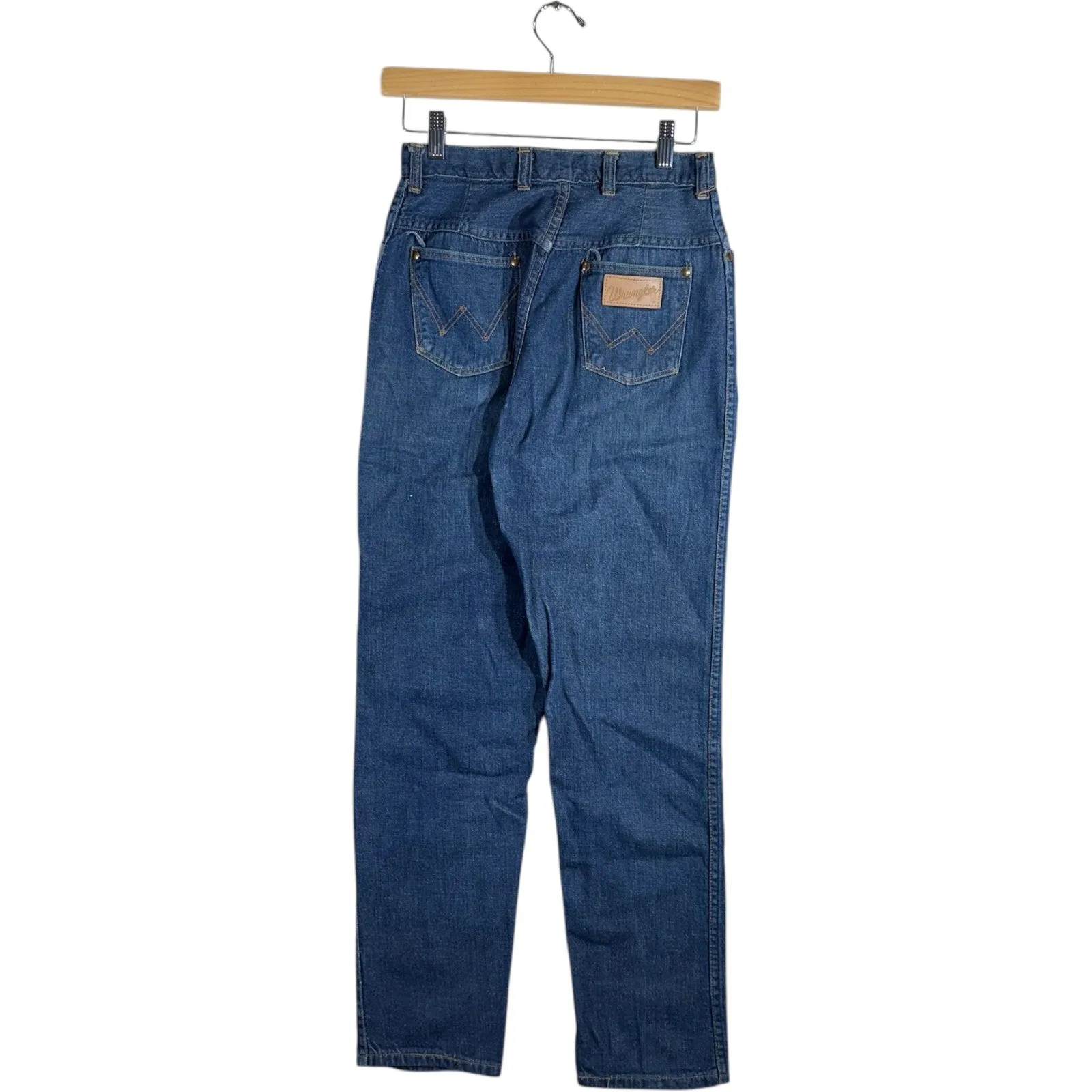 Women's Vintage Wrangler Slim Cut Denim Jeans 13/14