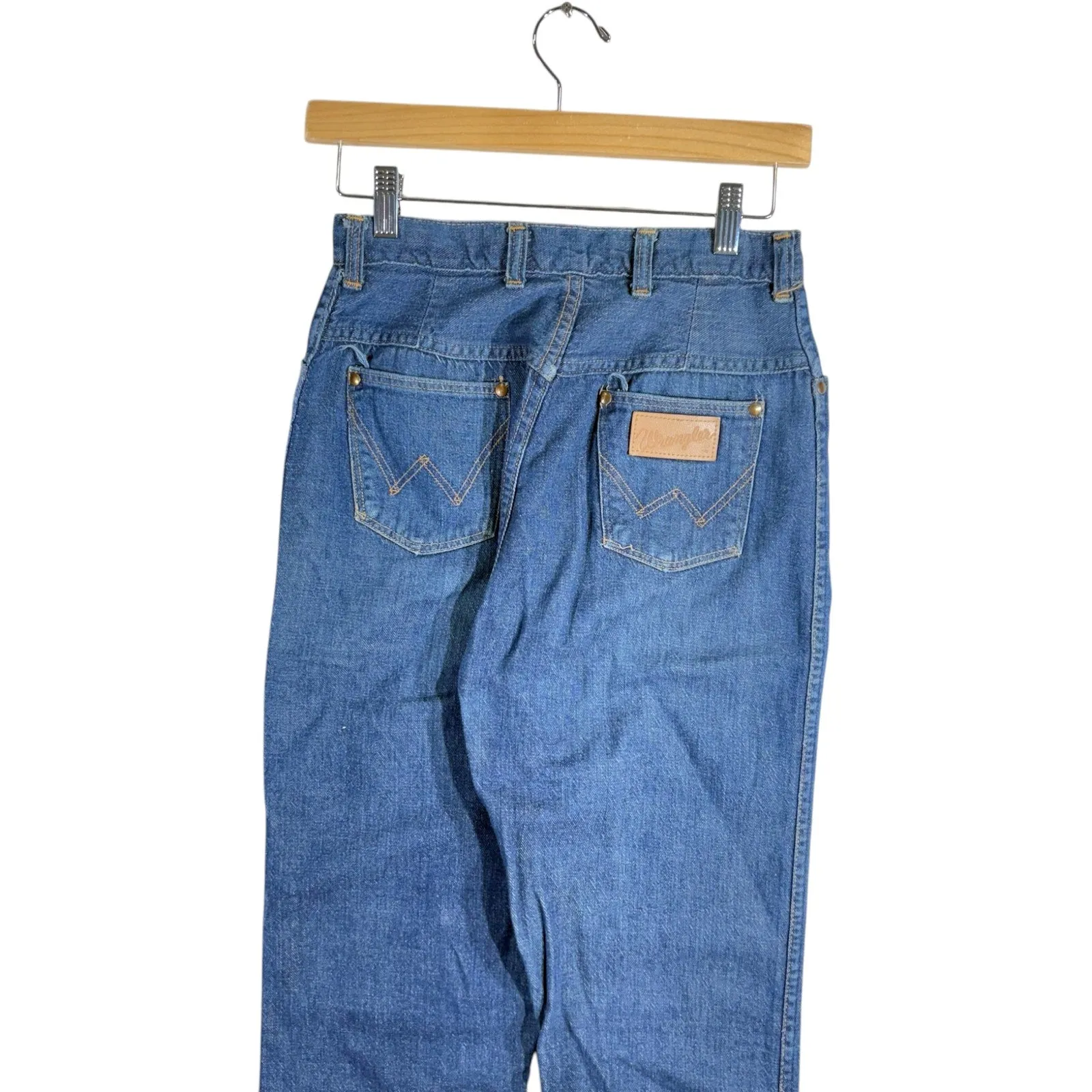 Women's Vintage Wrangler Slim Cut Denim Jeans 13/14