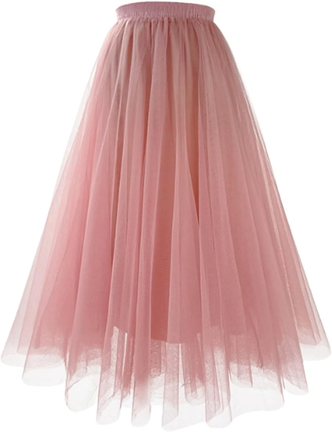 Wrap Skirt Swimsuit Cover up Mesh Skirt Long Pleated Skirt Large Size Oversized Skirt A Line Skirt High Waist